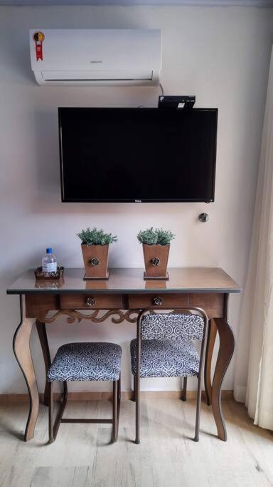 Studio No Centro De Sao Joaquim/Sc Apartment Luaran gambar